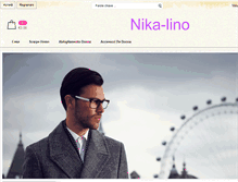 Tablet Screenshot of nika-lino.com